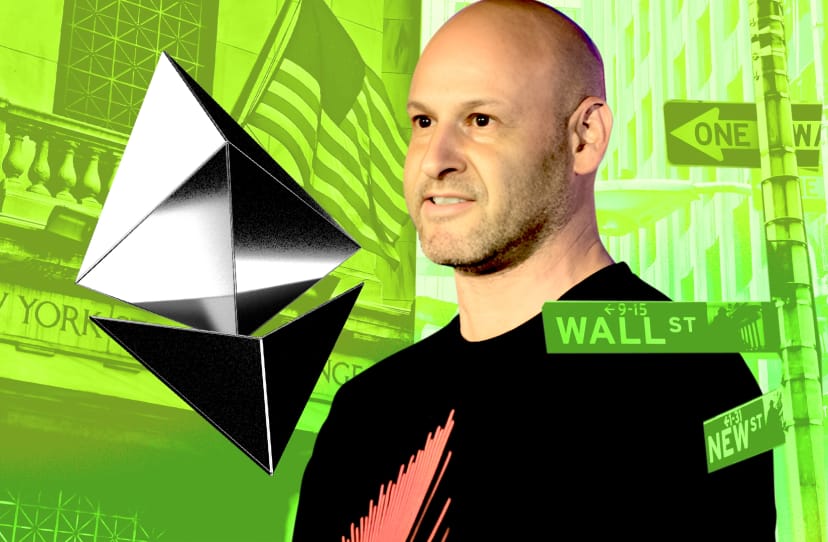 Joe Lubin just became Ethereum’s top champion. Just don’t call him ‘Mr. Saylor of ETH’