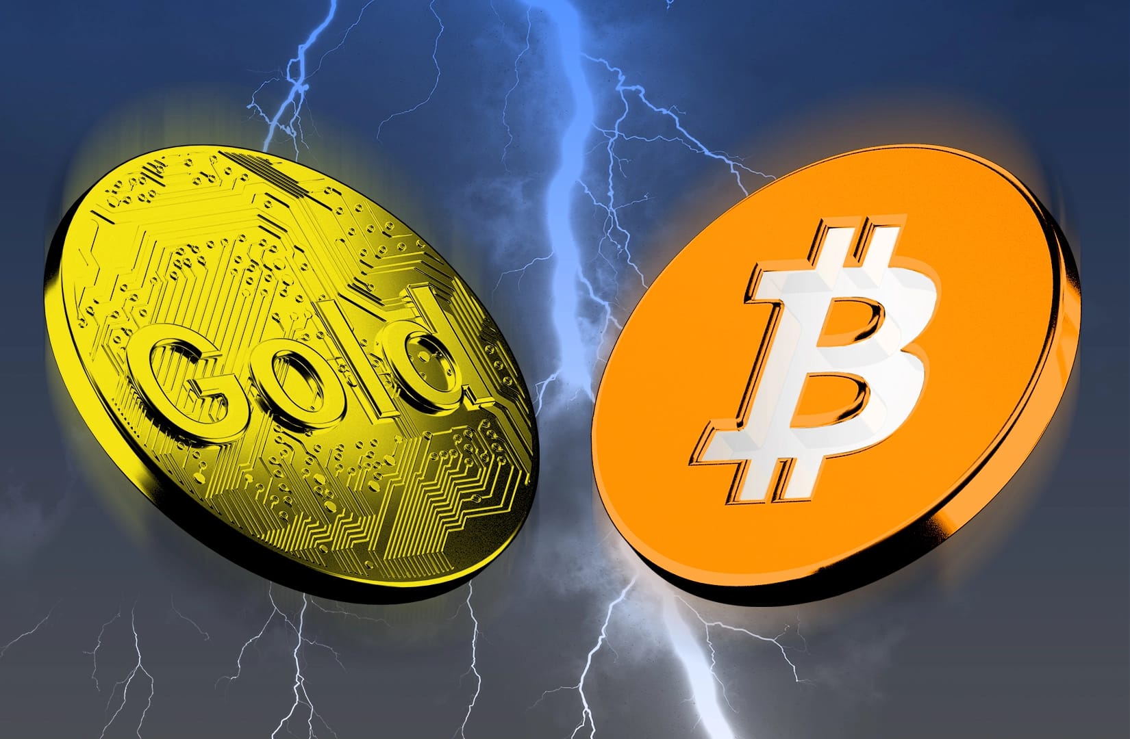 Amid a market slump, Bitcoin has been struggling to keep up with its digital gold tag.