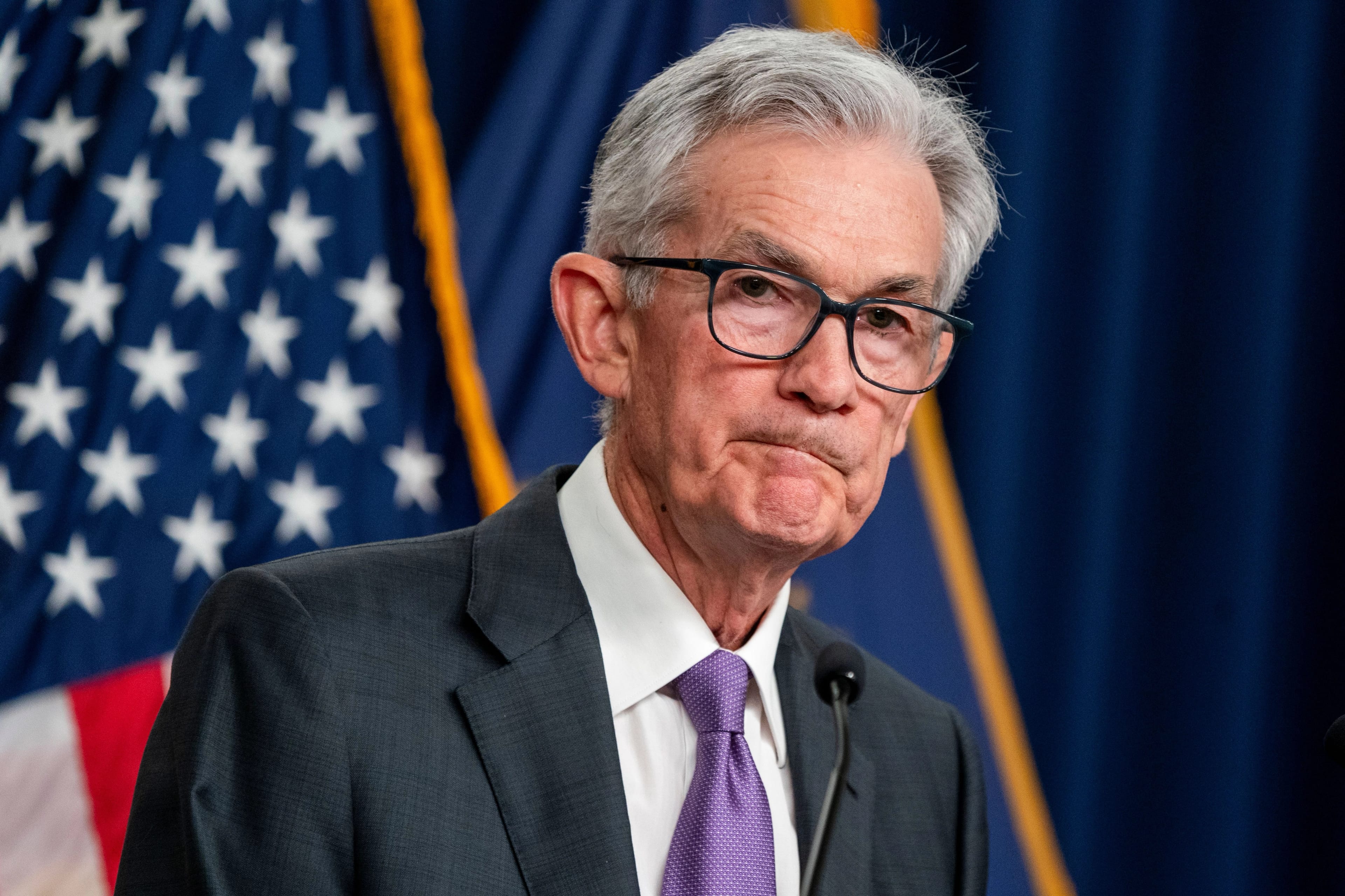 Powell, Federal Reserve refrain from cutting interest rates, Washington, USA - 20 Mar 2024