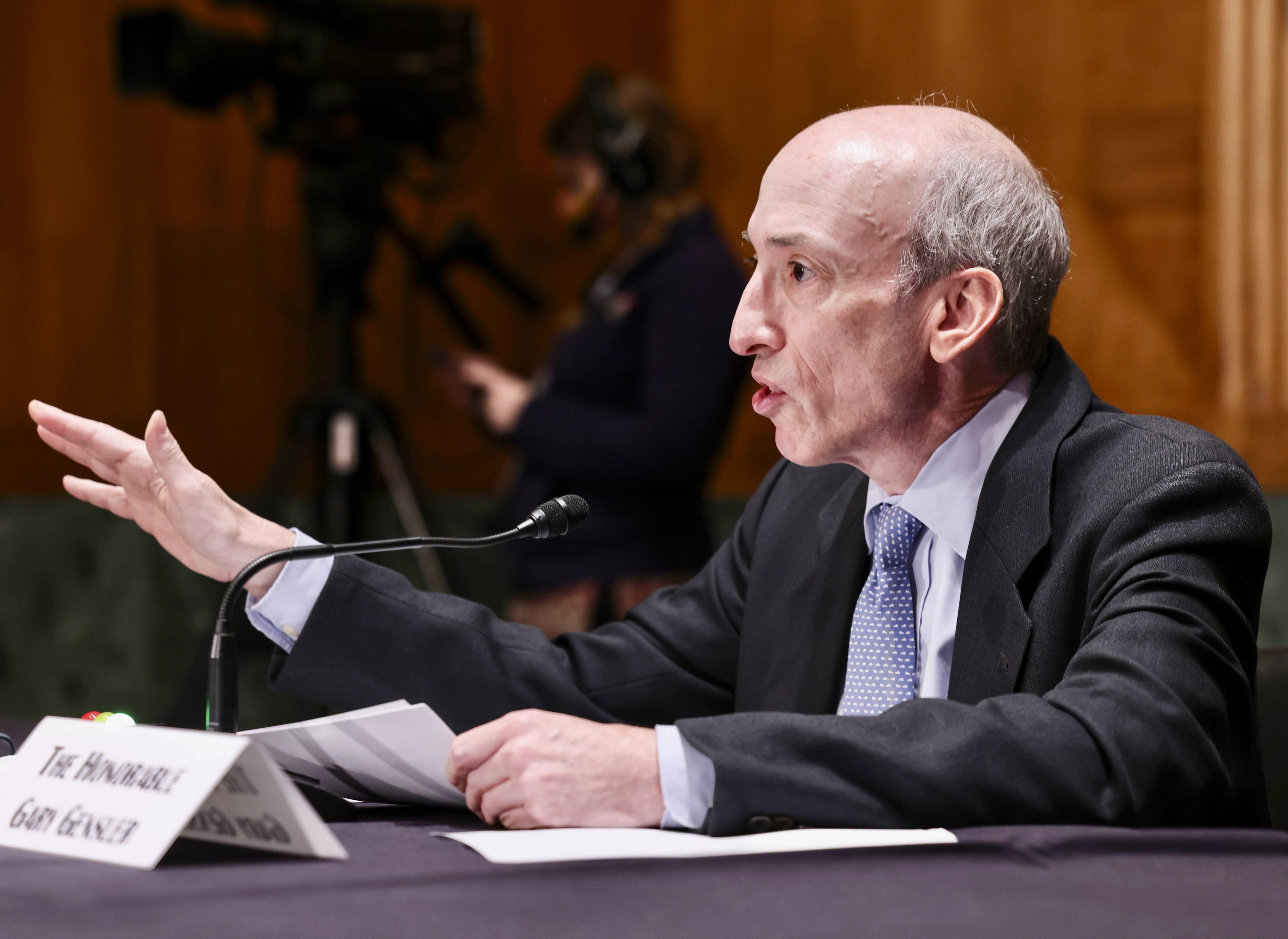 United States Senate Committee on Banking, Housing, and Urban Affairs Hearing "Oversight of the US Securities and Exchange Commission", Washington, District of Columbia, USA - 14 Sep 2021