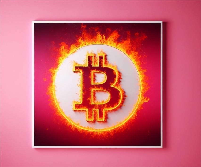 Bitcoin on Fire