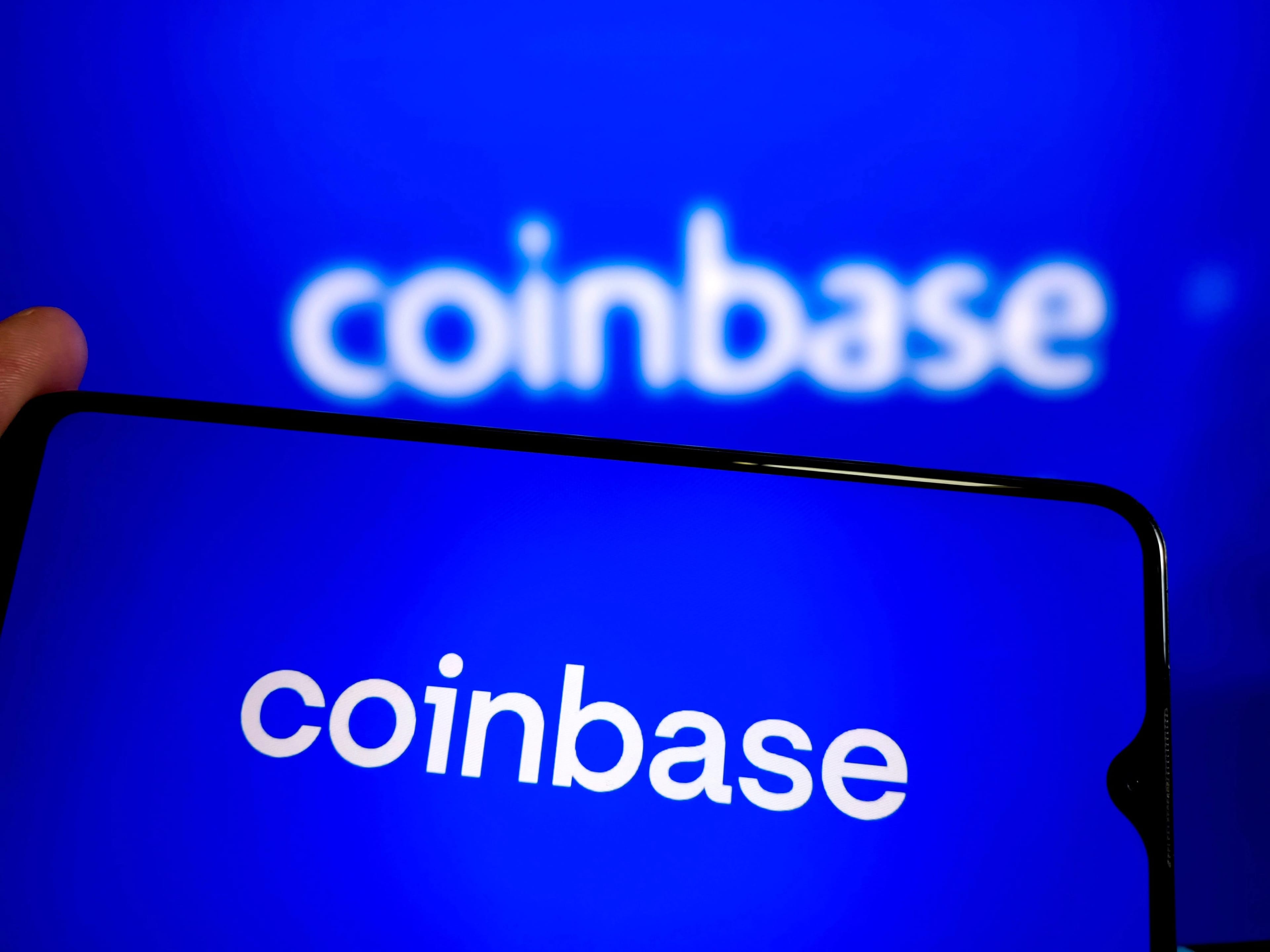 Photo Illustration Coinbase, Suqian, China - 06 Jun 2023