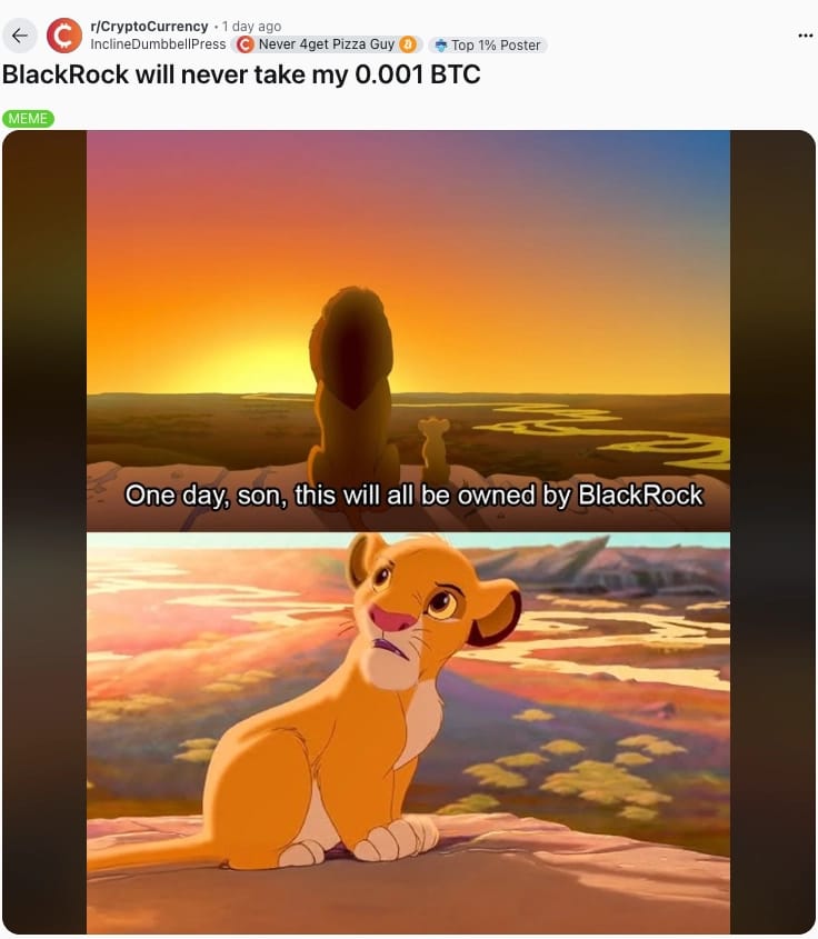 The investment firm's ETF has scooped up a lot of Bitcoin.