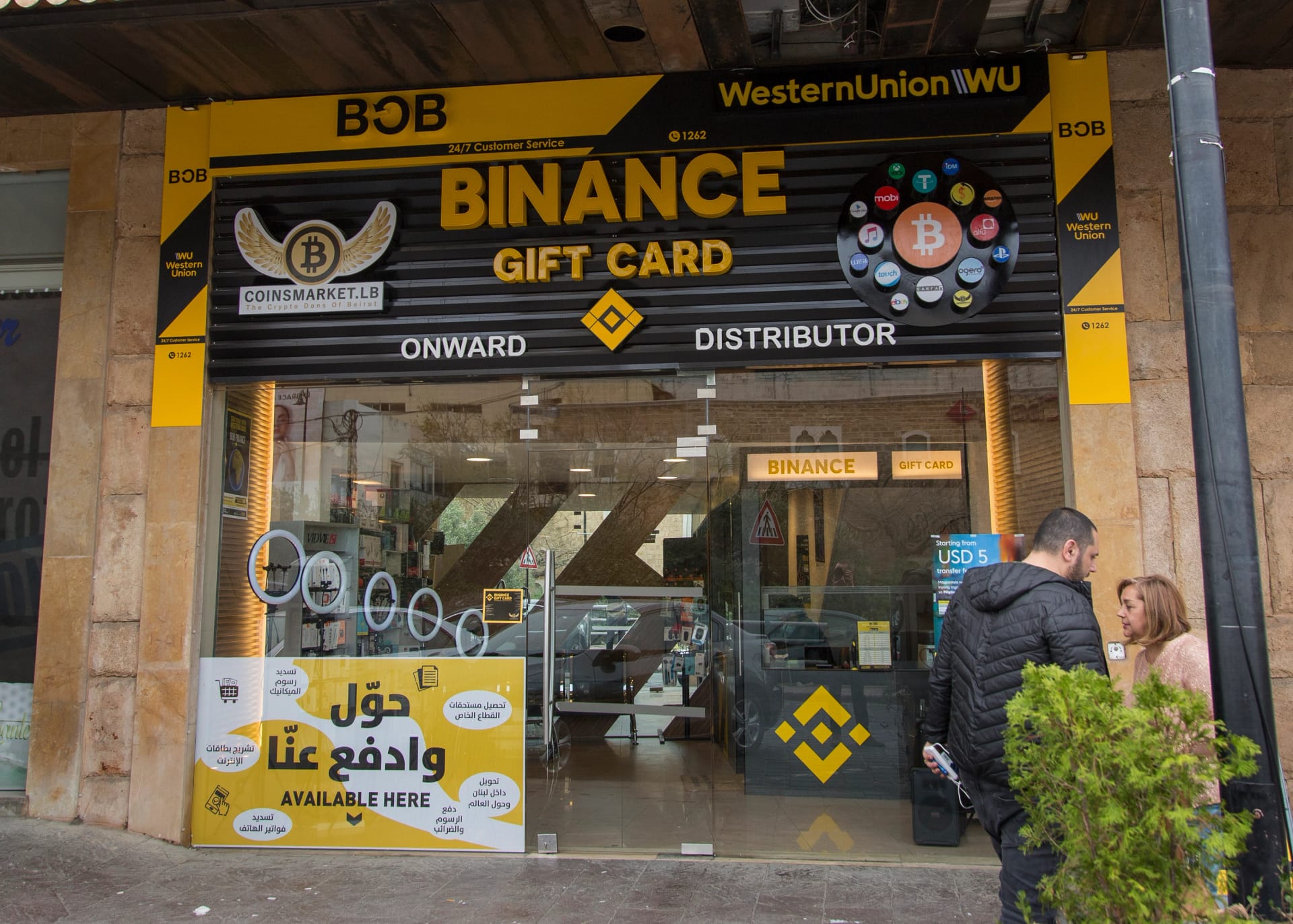 Landscapes of Lebanon and its financial activity.