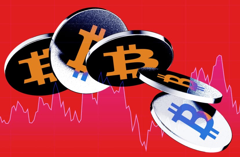 Crypto markets bleed $182bn amidst Fed uncertainty