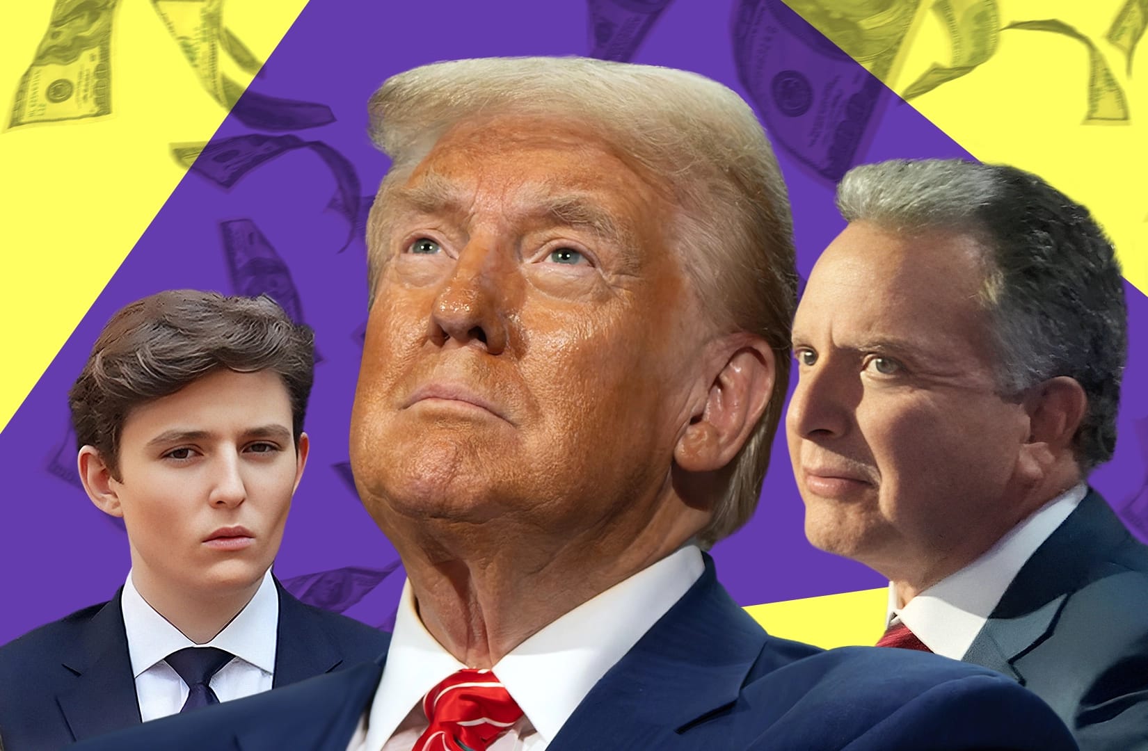 Donald Trump, Steve Witkoff, Barron Trump