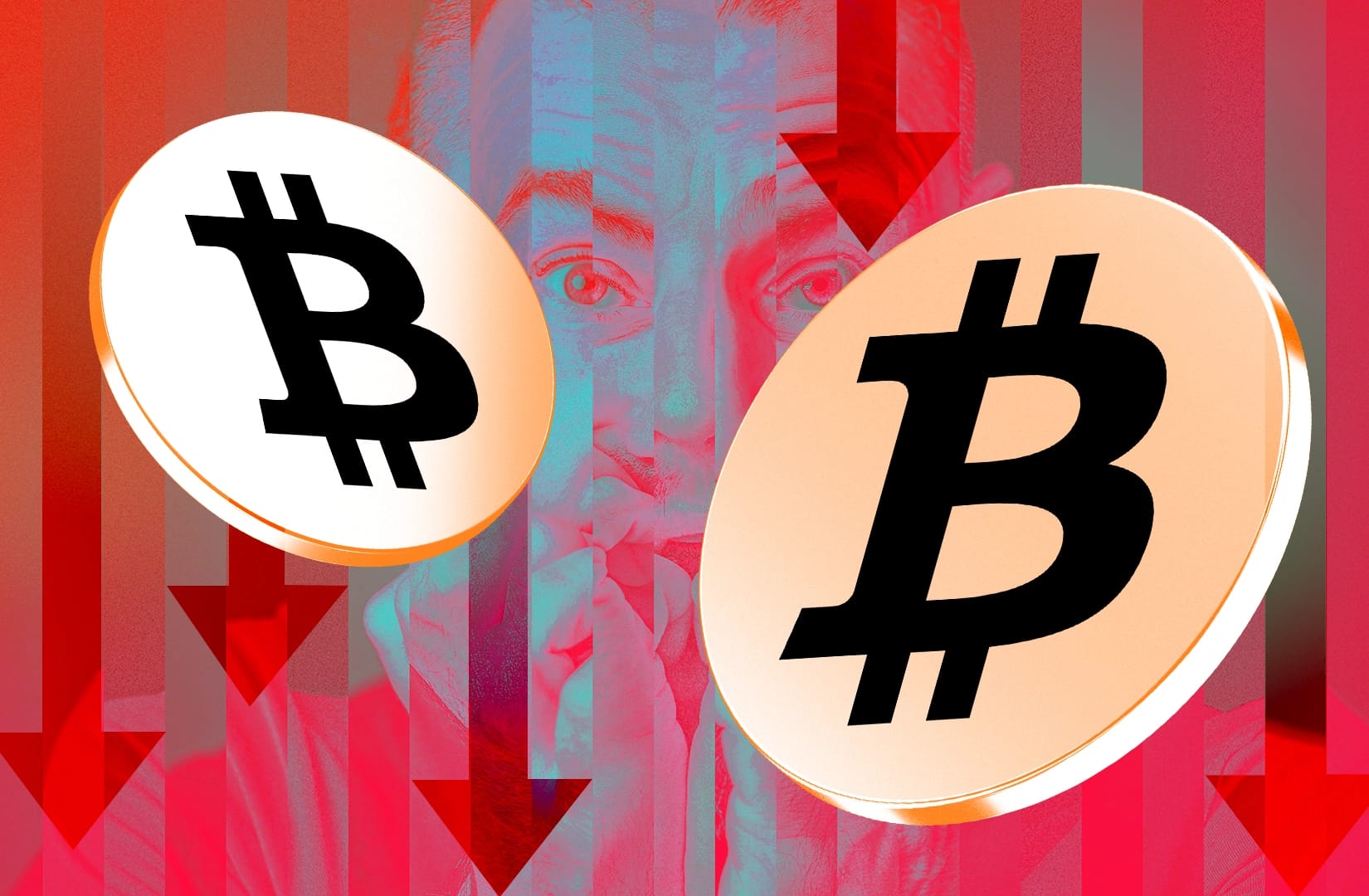 Bitcoin bleeds as investor sentiment low