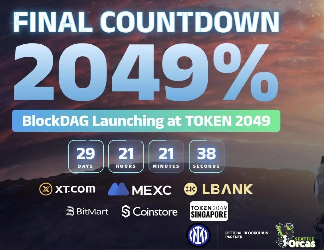 BlockDAG marketing materials alleged to investors that the project would launch in October 2025 during the Token2049 conference in Singapore. Source: BlockDAG investor email.